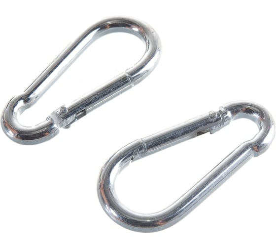 Изображение товара Пружинный карабин Саморезик 4х40 DIN 5299 C, 5 шт. DIN5299C-4х40-5