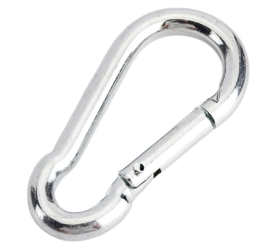 Изображение товара Пружинный карабин Саморезик 5х50 DIN 5299 C, 5 шт. DIN5299C-5х50-5