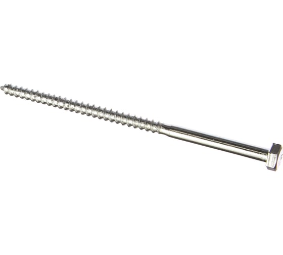 Изображение товара Шуруп глухарь с шестигранной головкой Метизный двор 6x120, 4 шт. 4690441034540