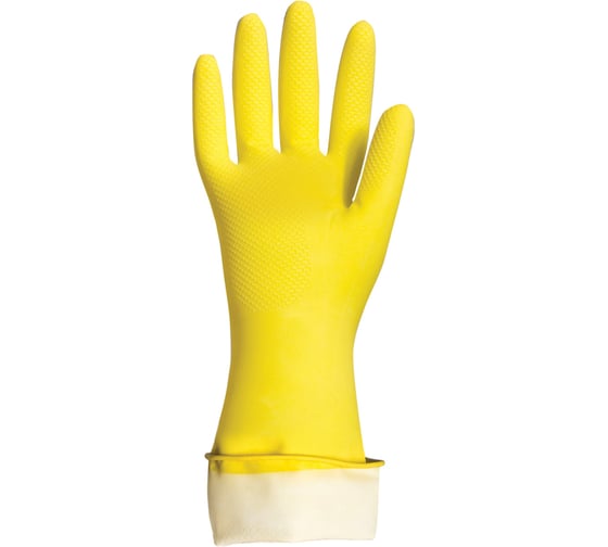 Изображение товара Хозяйственные перчатки LAIMA латексные Премиум, M, 600571