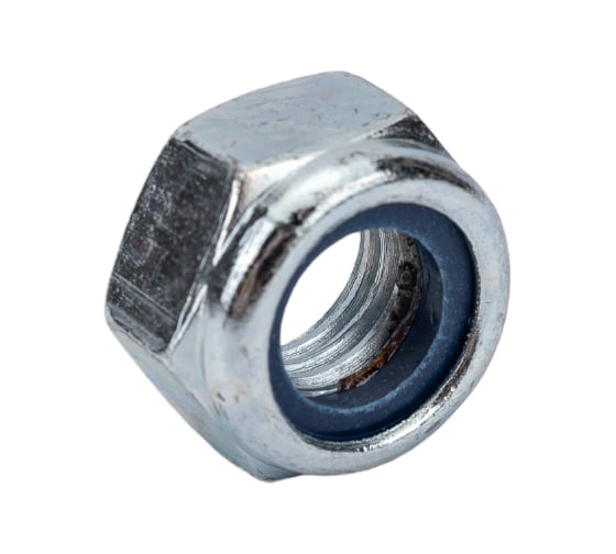 Изображение товара Самостопорящаяся гайка с нейлоновым кольцом Метизный двор M12 DIN 985, 4 шт. 4690441034717