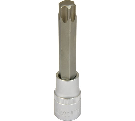 Изображение товара Головка с длинной вставкой TORX 1/2", T60, L 100 мм AV Steel AV-526460