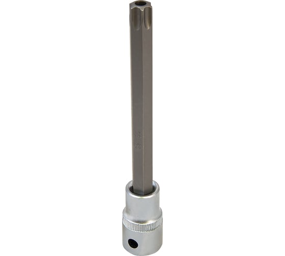 Изображение товара Головка для болтов ГБЦ FORD с длинной вставкой TORX с отверстием (1/2", TH55, 140 мм) AV Steel AV-933011