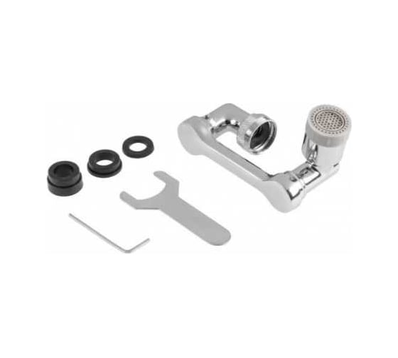 Изображение товара Аэратор для смесителя AV Engineering поворотный на шарнире AVSSS-106