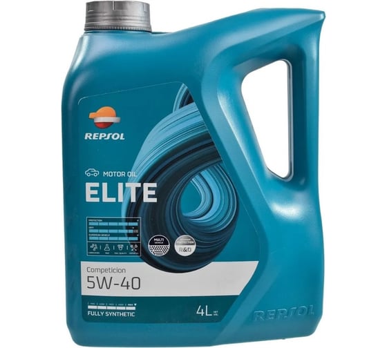 Изображение товара Моторное масло REPSOL elite competicion 5w-40, 4 л 60255R