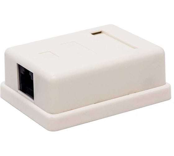 Изображение товара Настенная компьютерная розетка Filum 6 кат, 1 х rj-45/8p8c, 110/krone FL-NA-SOCKET6-1