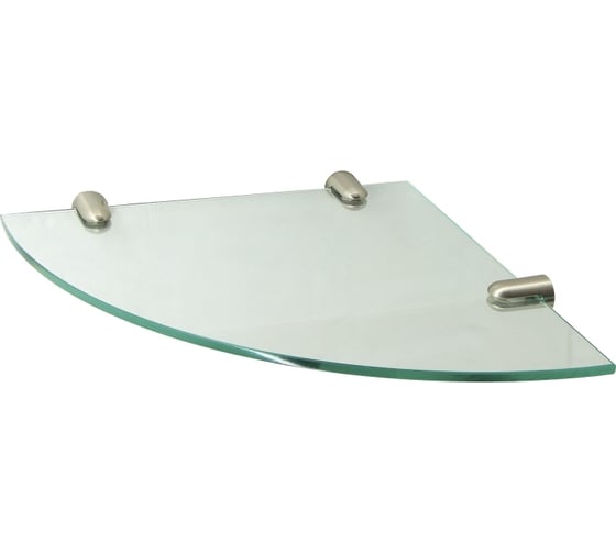 Изображение товара Стеклянная угловая полка WasserKraft K-ickel 533N