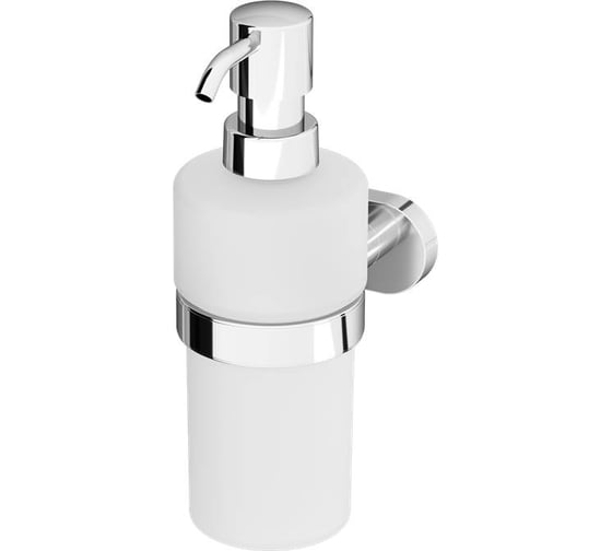 Изображение товара Стеклянный диспенсер для жидкого мыла с настенным держателем, хром AM.PM A7436900