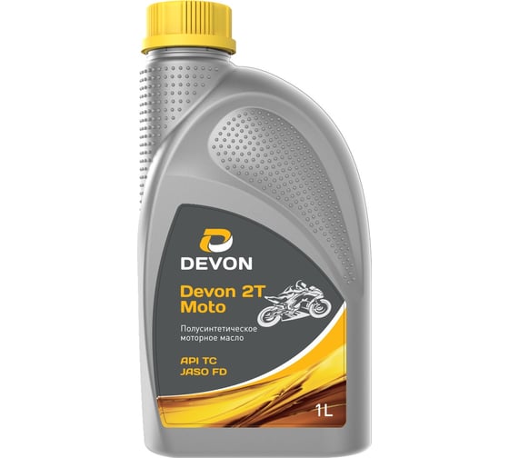 Изображение товара Масло 2Т Moto, канистра 1 л DEVON 338662908