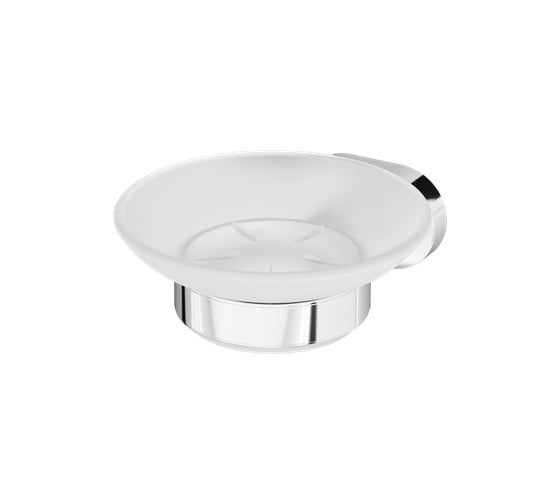 Изображение товара Стеклянная мыльница с настенным держателем, хром AM.PM A7434200