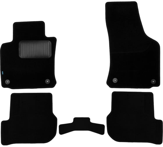 Изображение товара Коврики в салон KLEVER Premium SKODA Octavia 2008-2012, сед., 5 шт.текстиль KLEVER03450822110kh