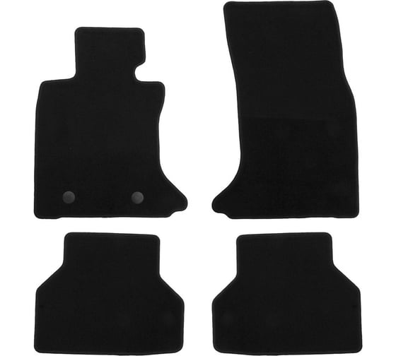 Изображение товара Коврики в салон KLEVER Econom BMW 5 Е60 АКПП 2003-2010, сед., 4 шт. KLEVER01050901200k
