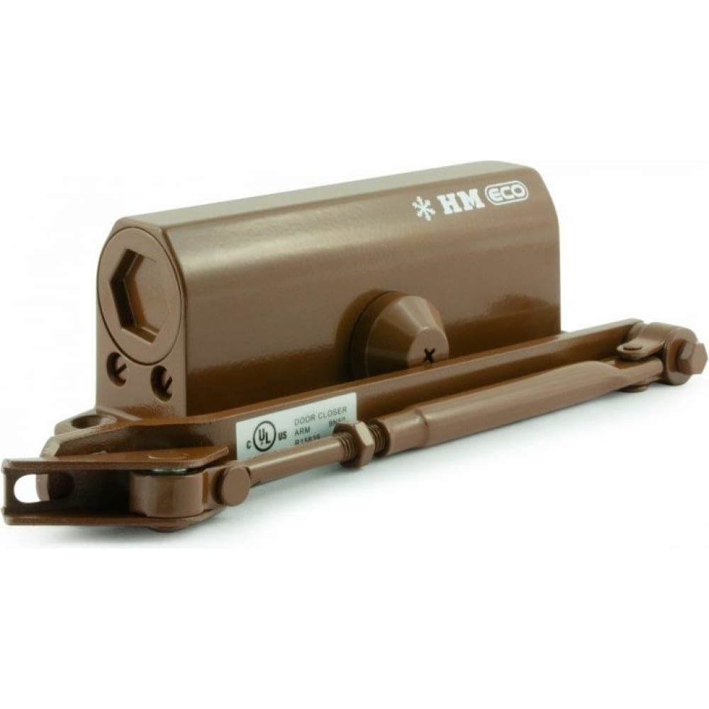 Доводчик НОРА-М доводчик дверной тундра d60br до 60 кг коричневый