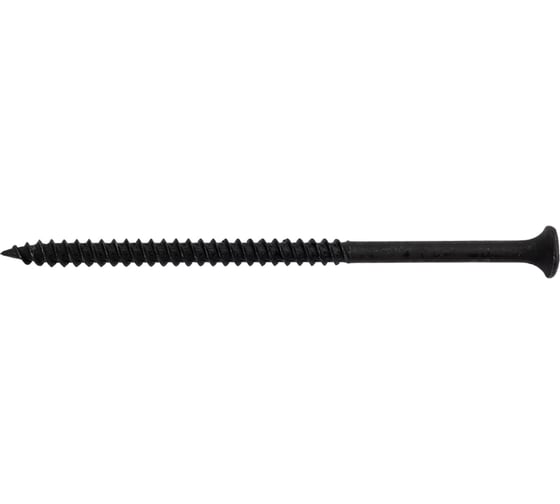Изображение товара Саморез Крепежная техника черный 4,8х95 м 1 кг 540326 ВЕС