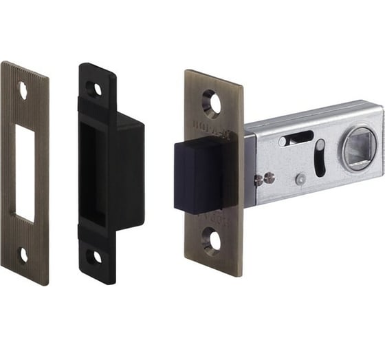 Изображение товара Дверная магнитная защелка НОРА-М С-50М старая бронза 14876