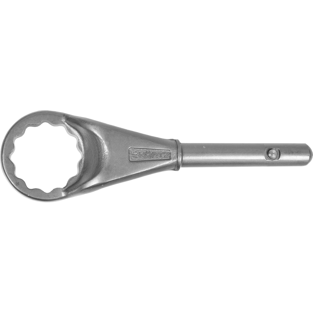 Изображение товара Односторонний усиленный накидной ключ HORTZ 75 мм с рукояткой HOR 330668
