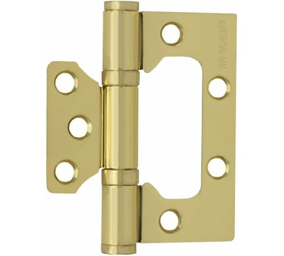 Изображение товара Универсальная накладная петля НОРА-М 800-3" FHP SB мат.лат.покр. без колп.75х63х2,5 3794