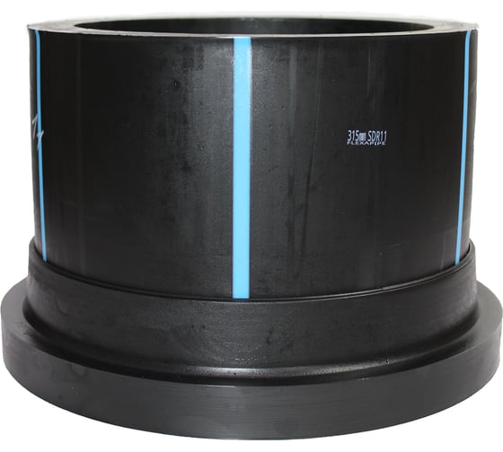 Изображение товара Втулка под фланец Флексапайп + ПЭ100, SDR11, Ø315, удлиненная УТ0049727