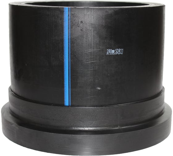 Изображение товара Втулка под фланец Флексапайп + ПЭ100, SDR11, Ø280, удлиненная УТ0049726