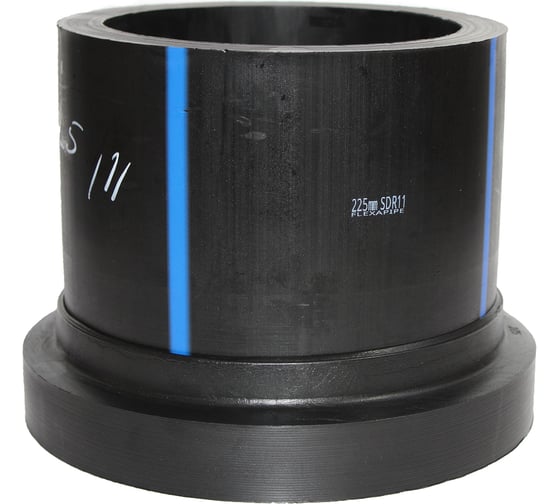 Изображение товара Втулка под фланец Флексапайп + ПЭ100, SDR11, Ø225, удлиненная УТ0049724