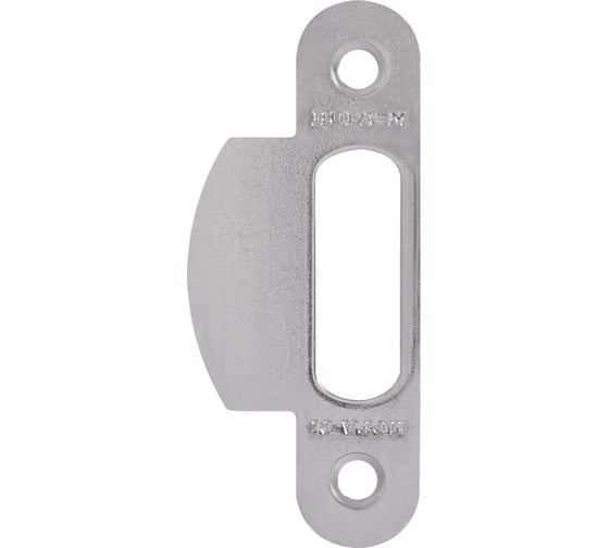 Изображение товара Ответная планка НОРА-М 504.18 хром 82мм с заходом 8576