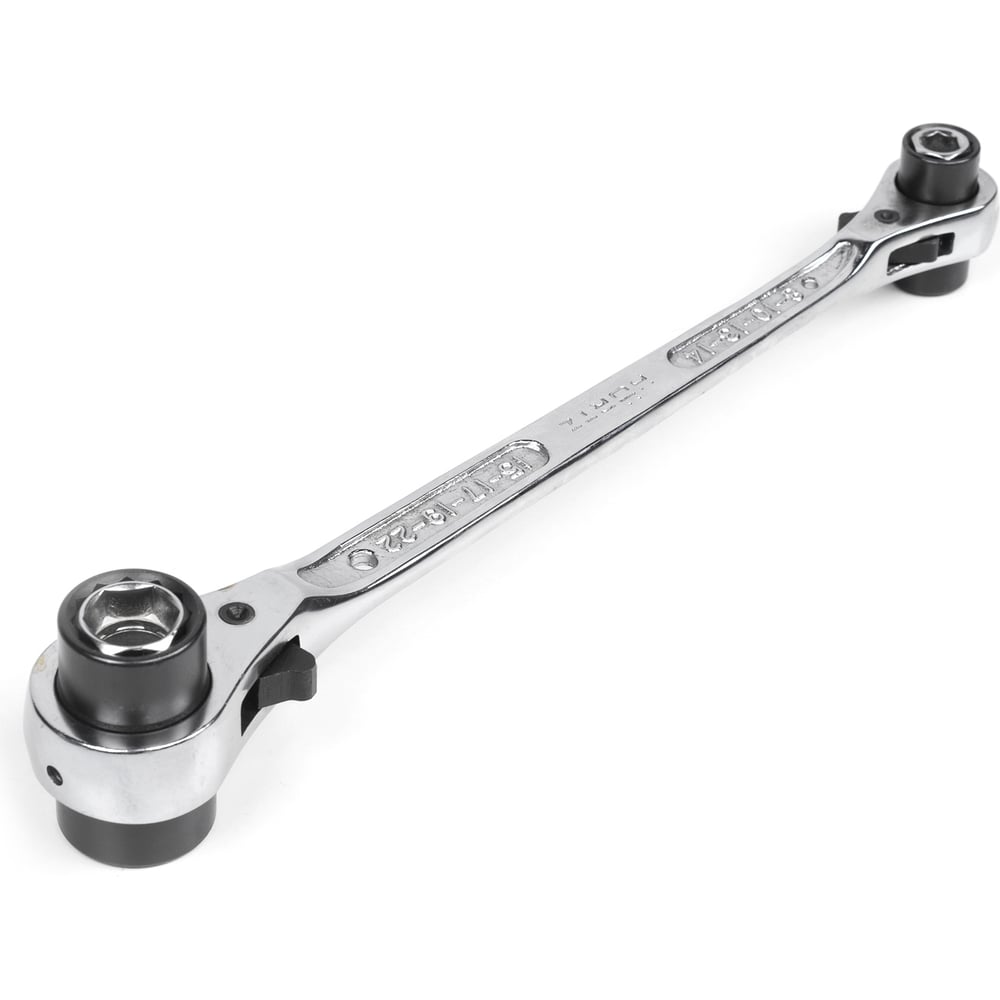 Комбинированный трещоточный реверсивный торцевой ключ HORTZ