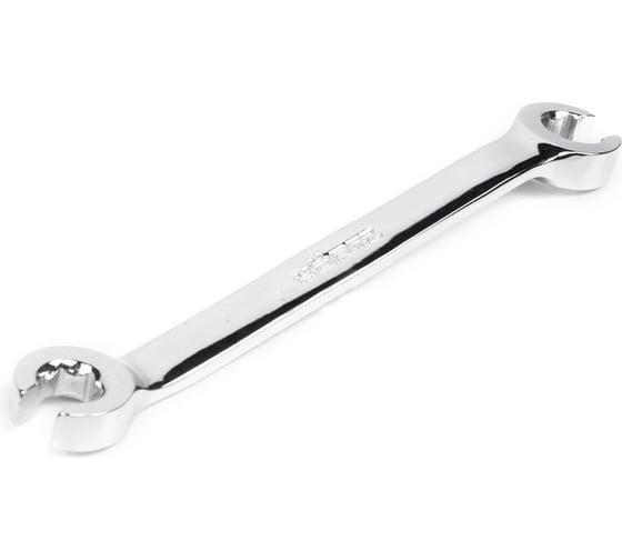 Изображение товара Накидной двусторонний разрезной ключ HORTZ 16х18 хромированный HOR 119691