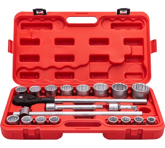 Изображение товара Набор профессионального инструмента AV Steel 21 предм. 3/4 AV-531121