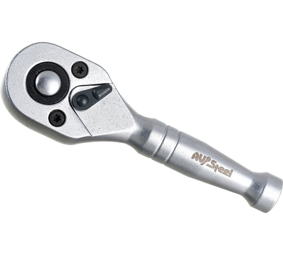 Изображение товара Трещотка AV Steel 1/4 72-зубца укороченная 95мм AV-508600