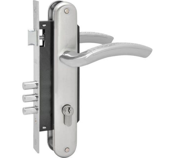 Изображение товара Врезной замок НОРА-М N96-85 M мат.хром 8218