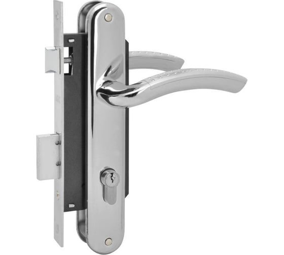 Изображение товара Врезной замок НОРА-М N96-85 К хром 8284