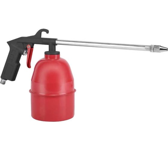 Изображение товара Моющий пневмопистолет Aeropro нижний бачок 0,9 л, сопло 4,5мм, 8036