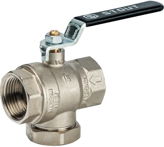 Изображение товара Шаровой кран с фильтром STOUT 1 SVF 0001 000025 RG008P156NSBH7