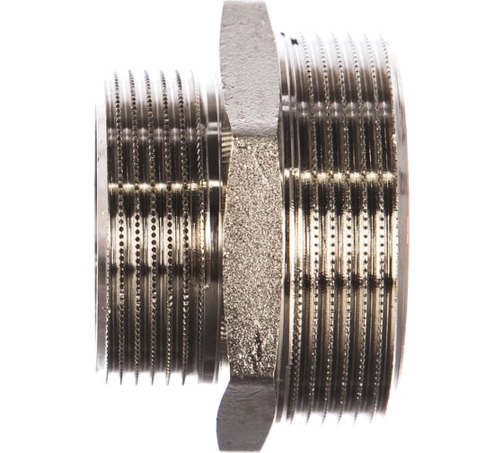 Изображение товара Переходной никелированный ниппель STOUT НН 2X1 1/2 SFT-0004-002112 RG008Q0OCOQ0FV