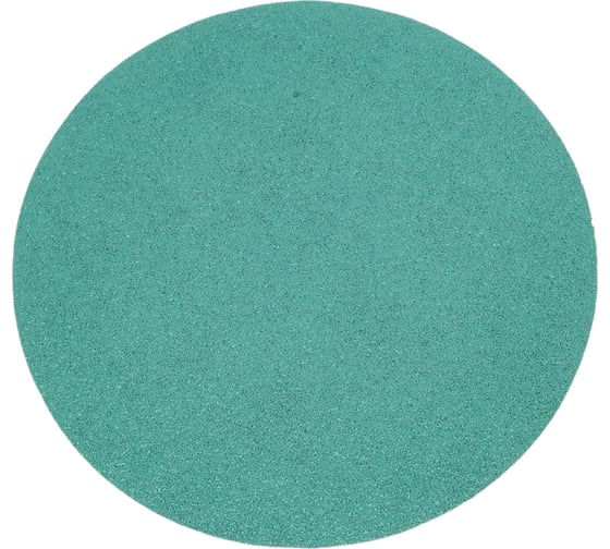 Изображение товара Диск абразивный с липучкой DTC-Film (green) 150 мм, 0 отверстий, P60, 5 шт BRUSHTEX 150G0-60