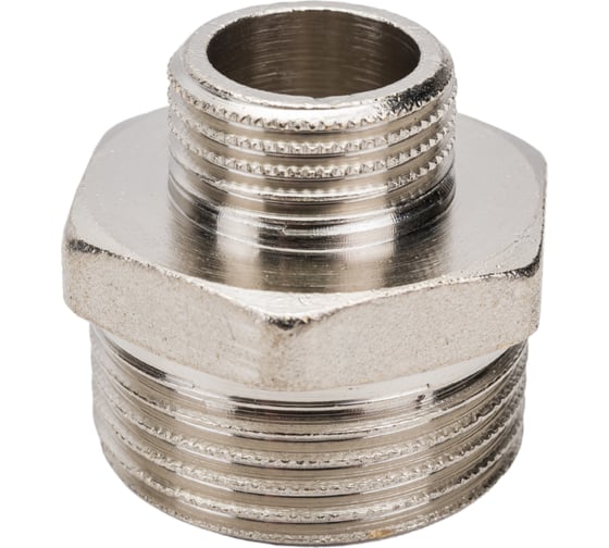 Изображение товара Переходной никелированный ниппель STOUT НН 1X1/2 SFT-0004-000112 RG008Q0OCNTMU5