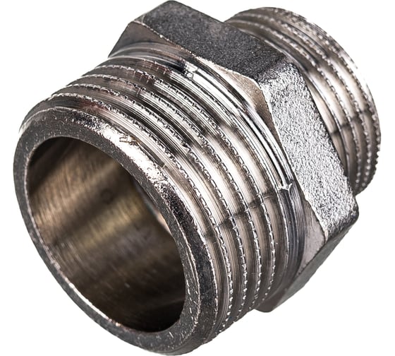 Изображение товара Переходной никелированный ниппель STOUT НН 1X3/4 SFT-0004-000134 RG008Q0OCNVJM9