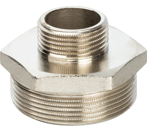 Изображение товара Переходной никелированный ниппель STOUT НН 2X1 SFT-0004-000021 RG008Q0OCOLLVK