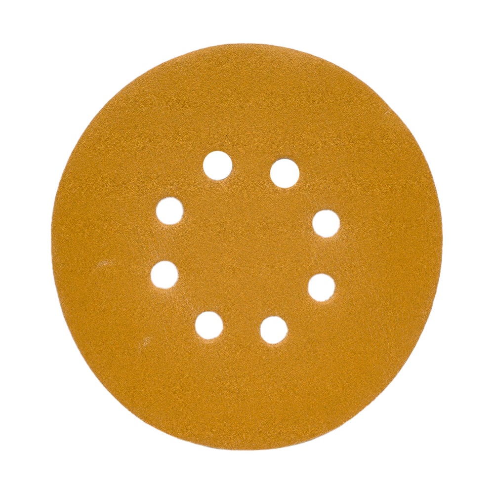Изображение товара Диск абразивный с липучкой Sandpaper 150 мм P240, 8 отверстий, 5 шт