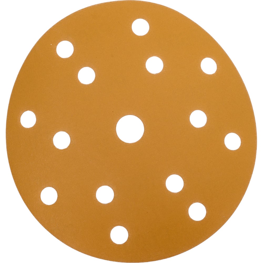 Изображение товара Диск абразивный с липучкой Sandpaper yellow 150 мм P600 5 шт BRUSHTEX