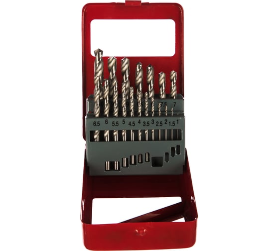 Изображение товара Сверла по металлу набор 19 шт. 43739 мм Кедр 28121