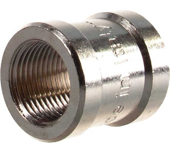 Изображение товара Никелированная муфта STOUT ВВ 3/8 SFT-0006-003838 RG008Q0PRQ0964