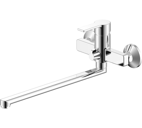 Изображение товара Смеситель для ванны и умывальника ARGOTECH TITAN, d-35, керамбукса, L-обр. излив 350 мм 41990