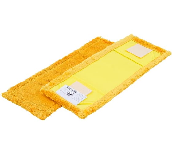 Изображение товара МОП плоский A-VM, 50x14 см, микрофибра, ухо+карман, желтый MF2141