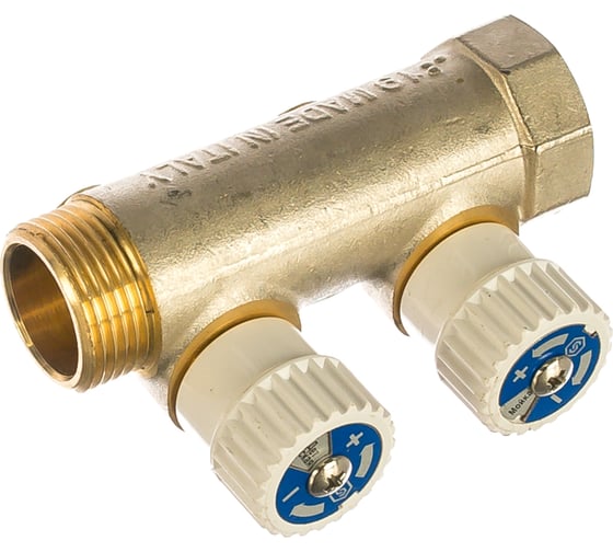 Изображение товара Распределительный коллектор STOUT 3/4, 2 отвода 1/2 SMB 6851 341202 RG008SFVPBLRSJ