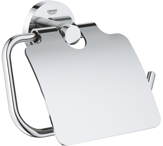 Изображение товара Держатель для туалетной бумаги GROHE Essentials с крышкой 40367001