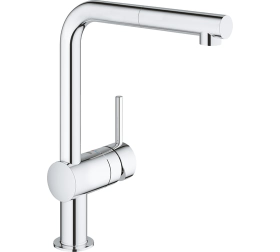 Изображение товара Однорычажный смеситель для мойки GROHE Minta с выдвижным изливом 32168000