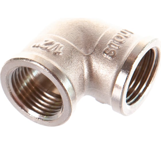 Изображение товара Никелированный угольник STOUT ВВ 1/2 SFT-0014-000012 RG008Q0QS6925F