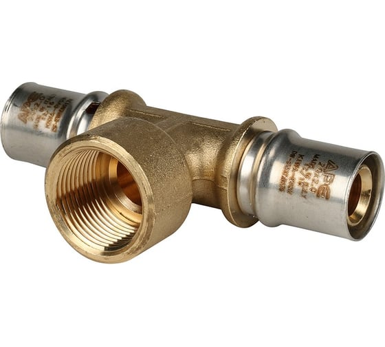 Изображение товара Тройник-переходник STOUT с ВР 20х3/4х20 прессовой SFP-0007-003420 RG008S9C20P5L3