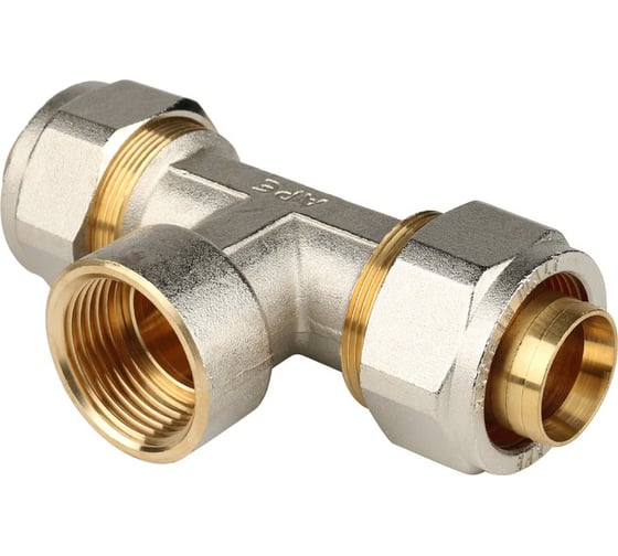 Изображение товара Тройник-переходник с внутренней резьбой STOUT 1x32 винтовой SFS-0012-000132 RG008S9DJPD033